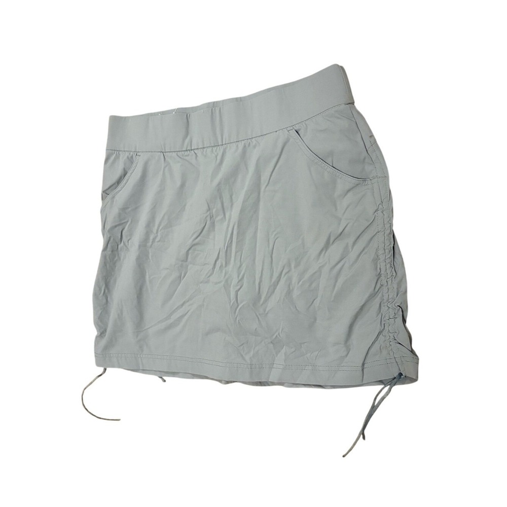 Columbia Light‎ Green Active Skort with Side Drawstrings